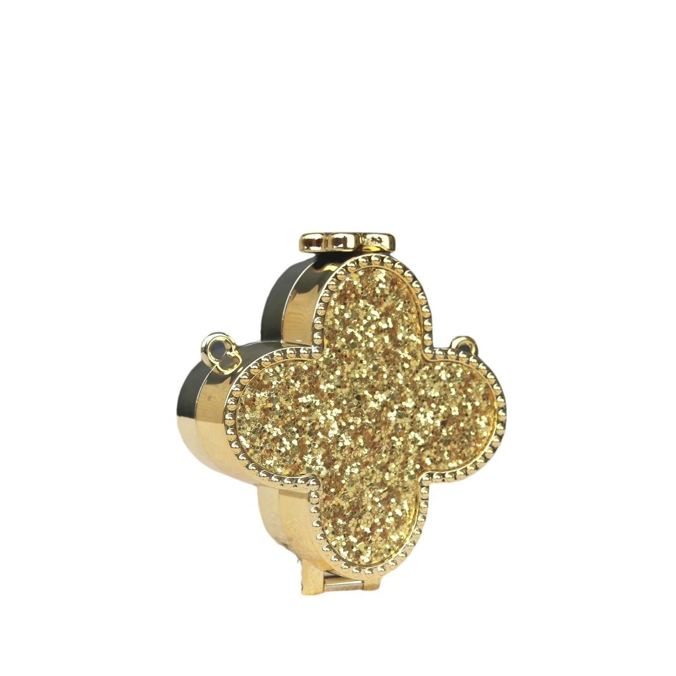 Luxury Evening Clutch Bag - Mini Small Purse, Acrylic Shiny Designer Handbag for Party and Wedding