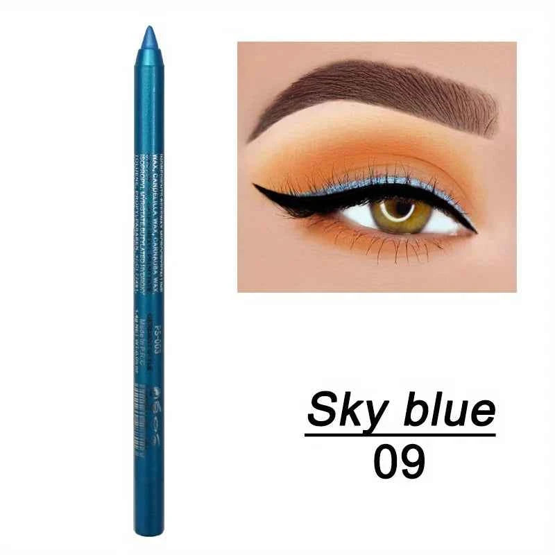 Waterproof Eyeliner Pencil in Black and Multicolor Options for Effortless Eye Makeup