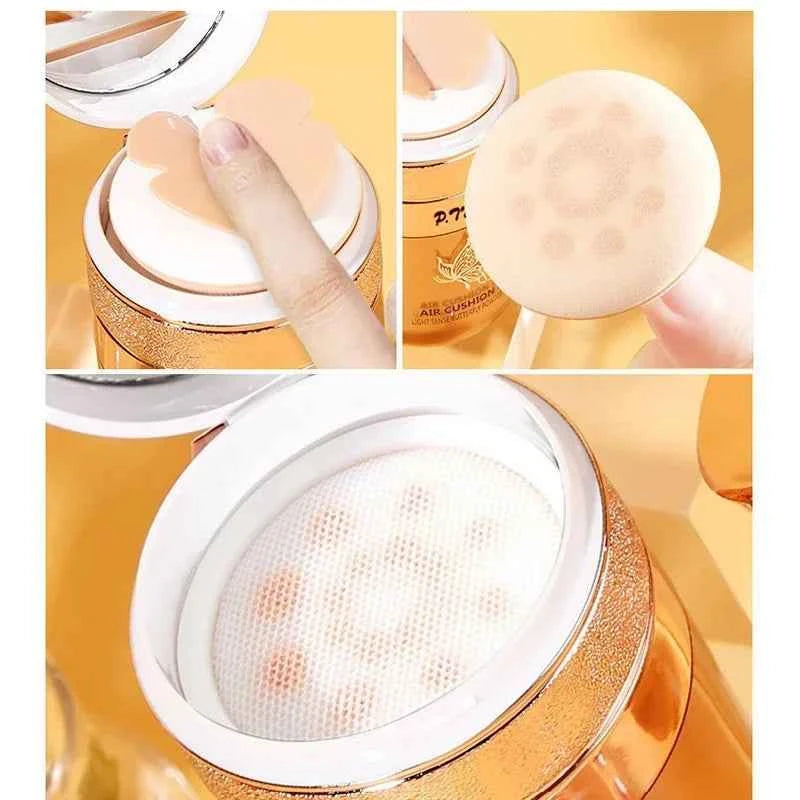 Butterfly Air Cushion BB Cream for Moisturizing, Whitening, and Oil Control