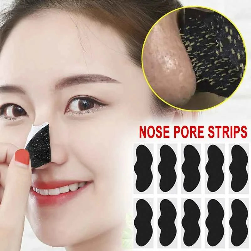 Deep Cleansing Nose Strips for Clean Pores - Blackhead Removal and Gentle Facial Care (10/50/100 Pieces)