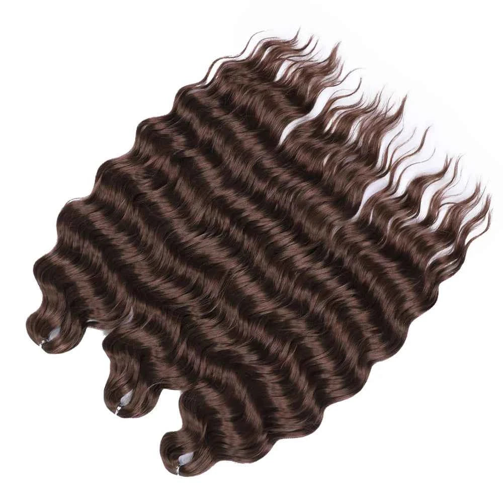 Synthetic Loose Deep Wave Braiding Hair 24 Inch