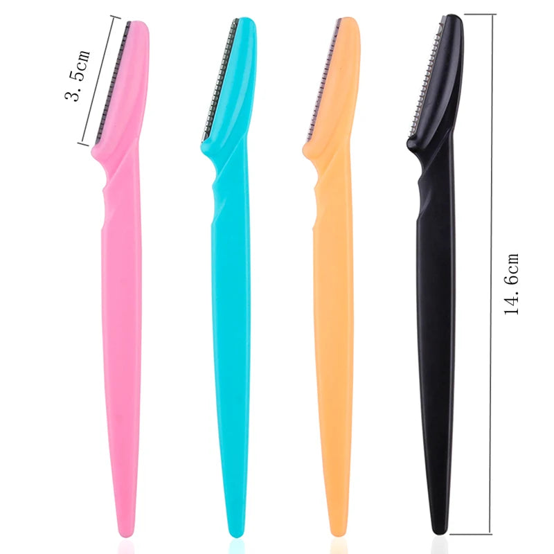 5/10/15Pcs Eyebrow Trimmer Makeup Tools for Safe Hair Removal and Eyebrow Shaping
