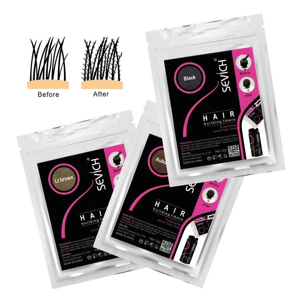Hair Building Fiber 100g for Effective Hair Loss Concealment and Instant Volume