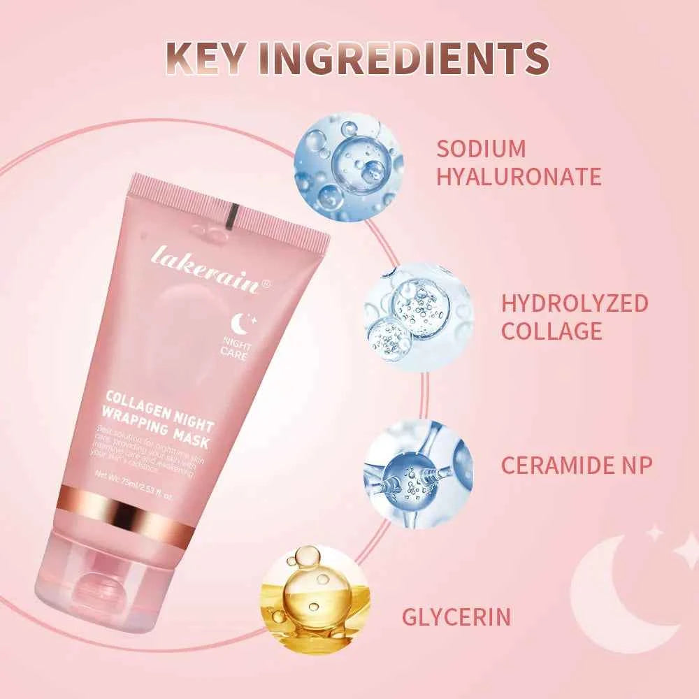Night Collagen Mask for Youthful, Hydrated Skin