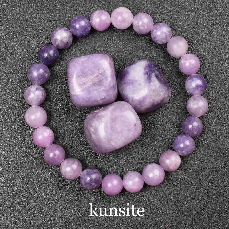 Natural Golden Obsidian Bracelet for Men and Women - Raw Stone Round Bead Energy Jewelry