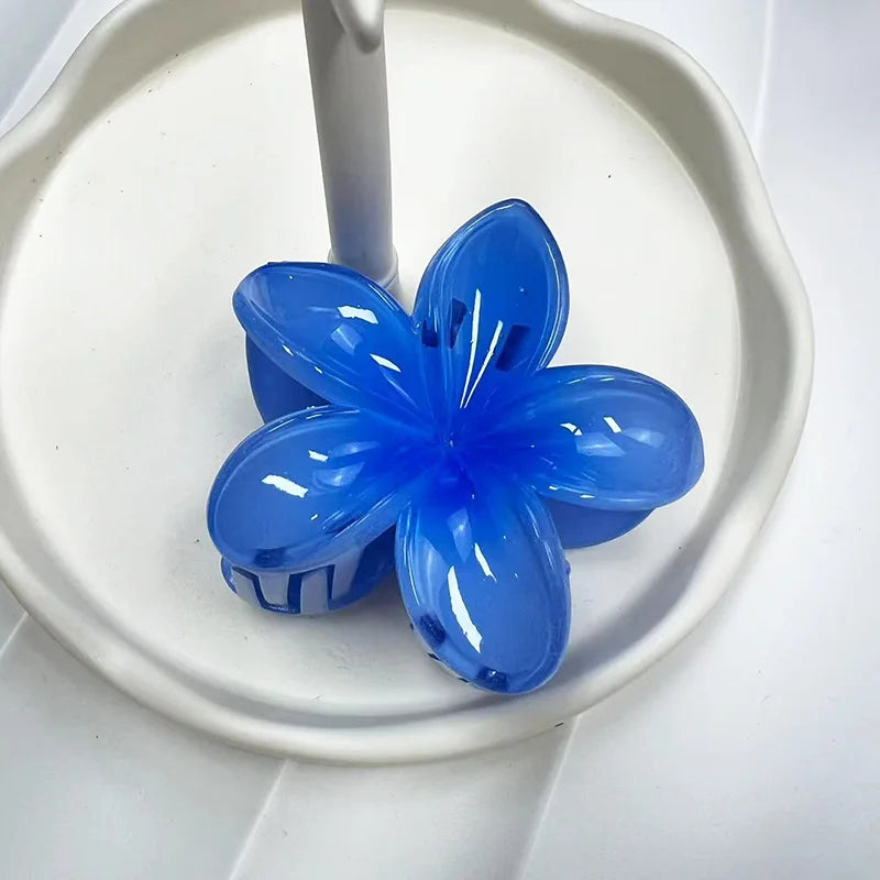 Large Flower Hair Claw Clips for Women - Fashion Hair Clamps, Sweet Matte Hairpins & Headwear Accessories