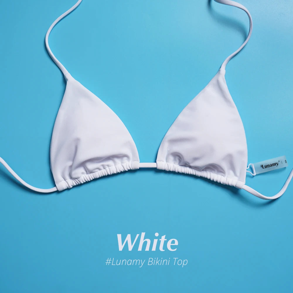 Lunamy Sexy Bikini Sets G-string Swimwear for Women - T-back Thong Beachwear and Fitness Underpants