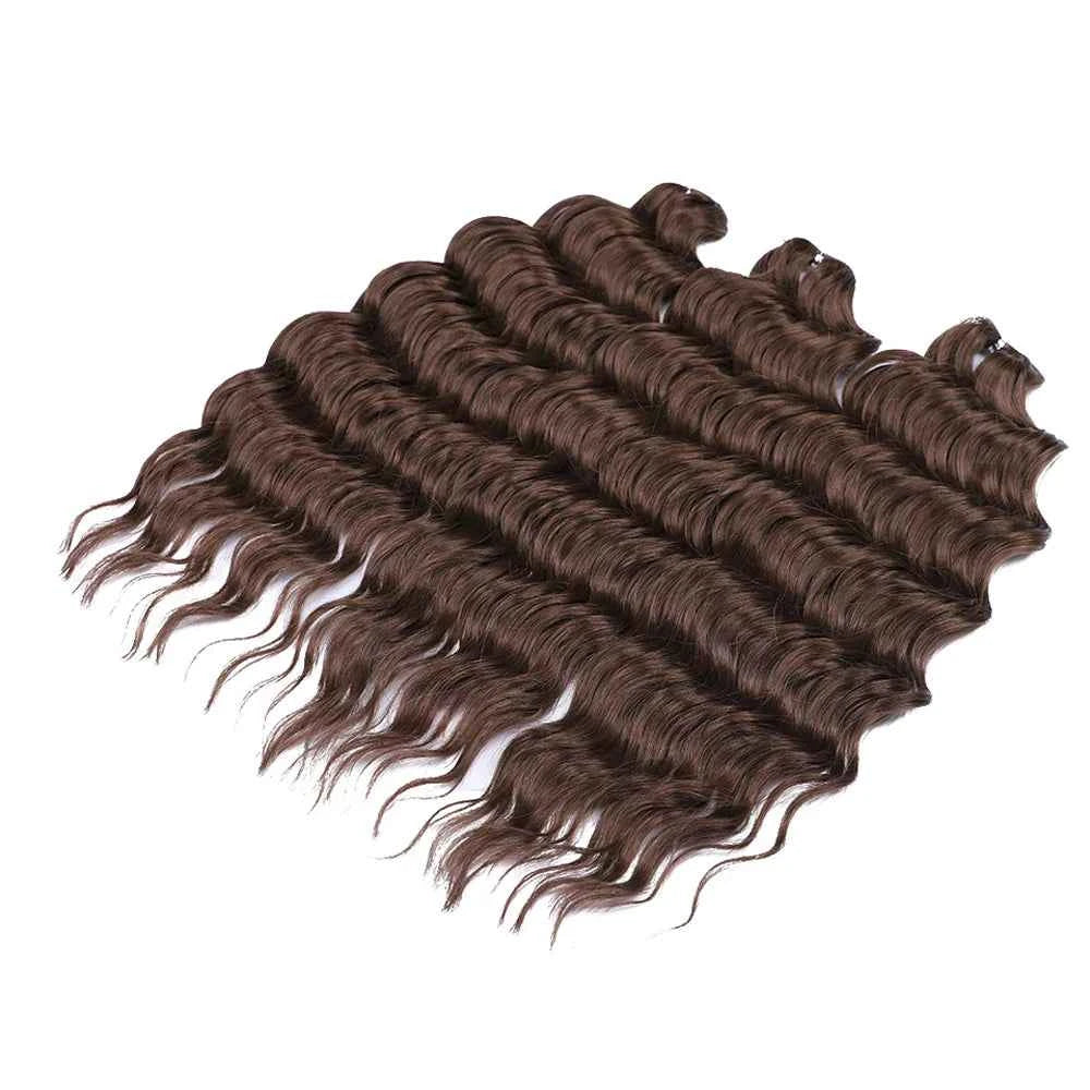 Synthetic Loose Deep Wave Braiding Hair 24 Inch