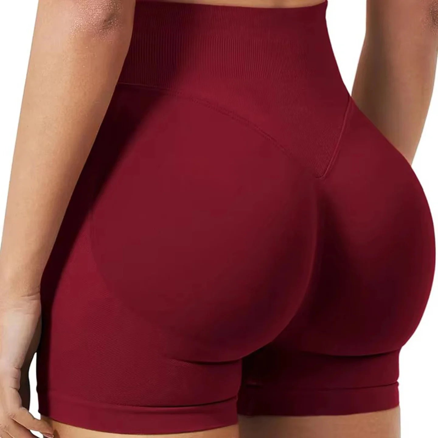 Women's Seamless Summer Shorts - Low Waist Gym, Yoga, Running, and High Stretch Cycling Training Shorts - Allurra Store