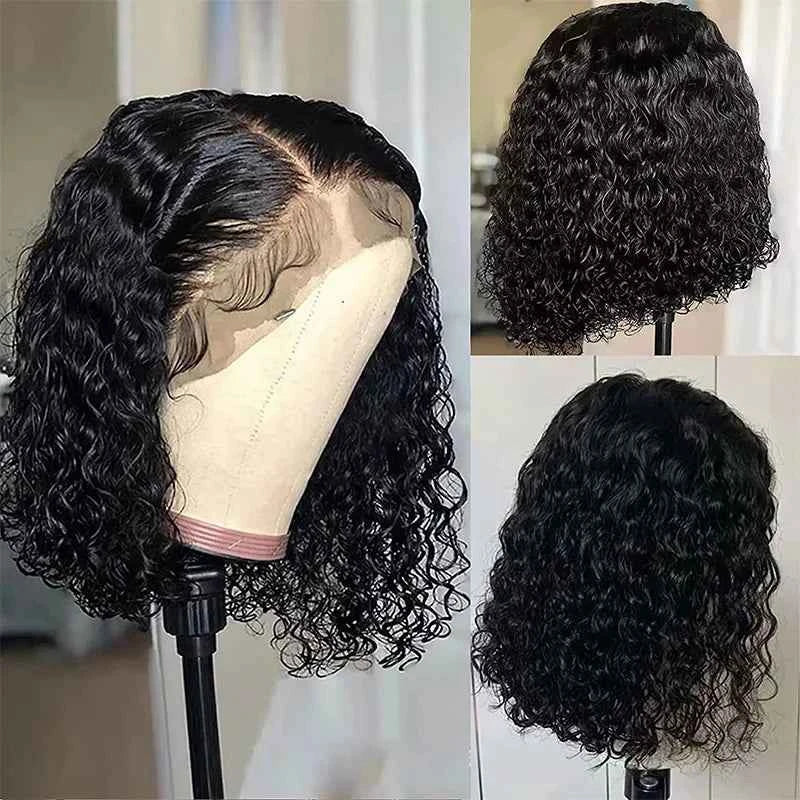 Deep Wave Lace Frontal Bob Wig