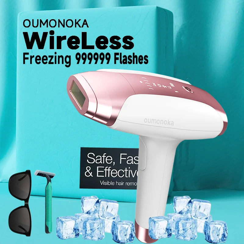 Laser Epilator for Women 999999 Flashes - Allurra Store