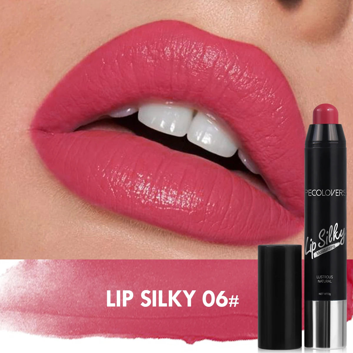 Matte Lipstick Pencil Waterproof Long Lasting Non-Stick Cup Lip Stain Tint Nude Lipstick Pen Makeup Maquillage