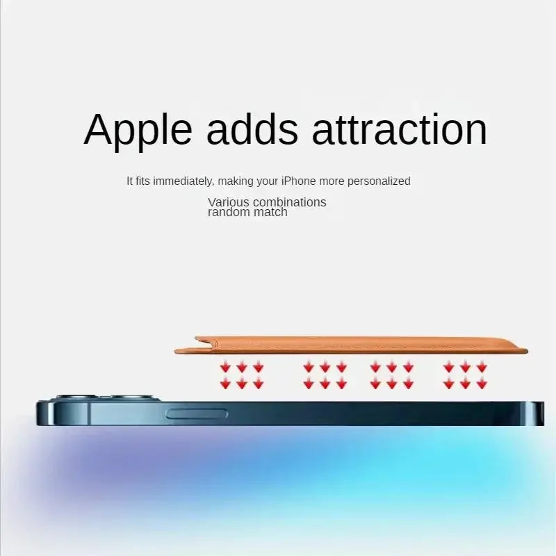 Strong Magnetic Wallet Case iPhone 15 Pro Max 15 Plus for Apple 14 13 12 Pro