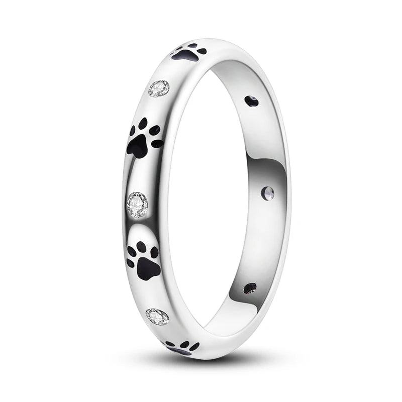 Silver-Plated Daisy Ring - Luxury Stackable Fine Jewelry for Any Occasion