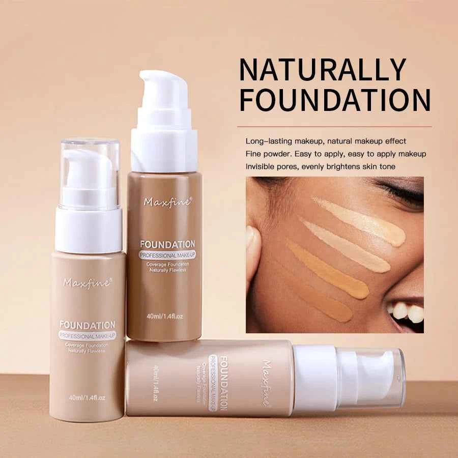 Waterproof and Sweat-Resistant Liquid Foundation Concealer for Flawless Skin