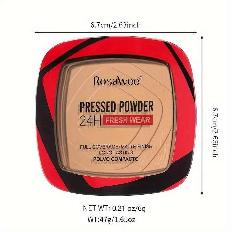 Matte Pressed Foundation Powder for a Flawless Skin Finish