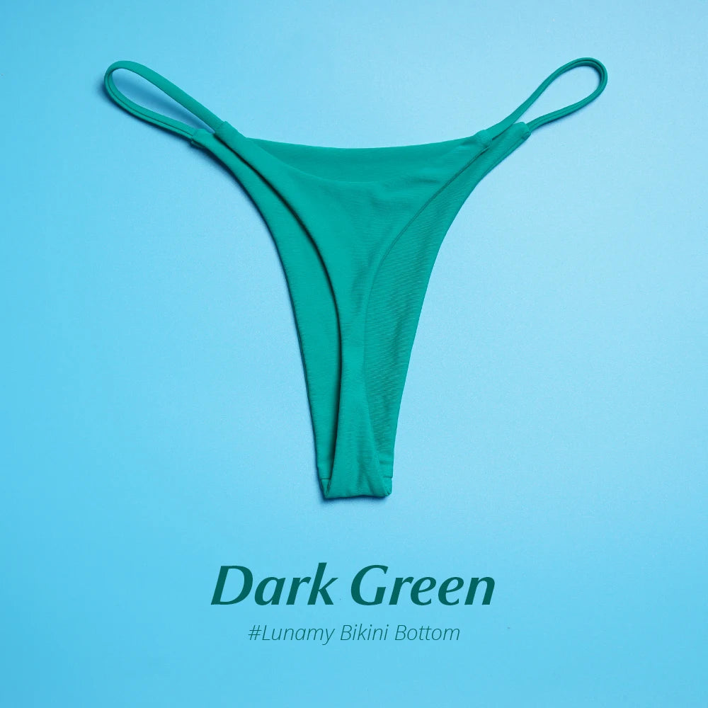 Lunamy Sexy Bikini Sets G-string Swimwear for Women - T-back Thong Beachwear and Fitness Underpants
