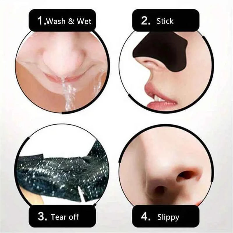 Deep Cleansing Nose Strips for Clean Pores - Blackhead Removal and Gentle Facial Care (10/50/100 Pieces)