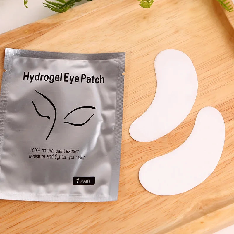 20 Pairs Eyelash Under Eye Patches for Isolation and Hydrogel Eye Pad Stickers in Makeup Tools