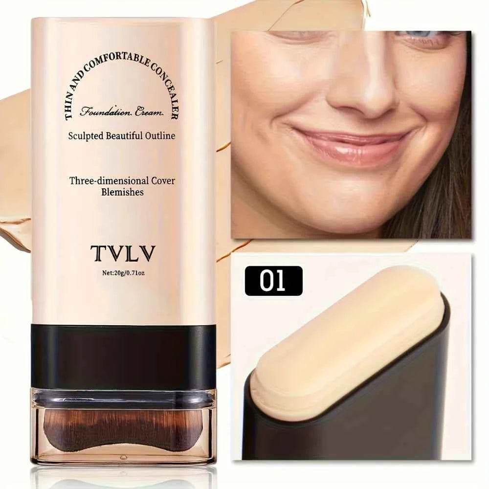 Lightweight Foundation Stick for Long-Lasting Coverage