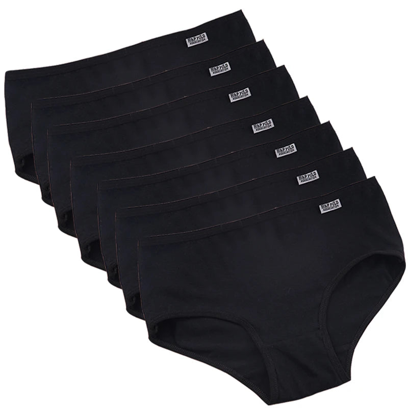 7Pcs/Lot Plus Size Women's Panties Cotton Briefs Sexy Lingeries Underwear M-4XL - Allurra Store