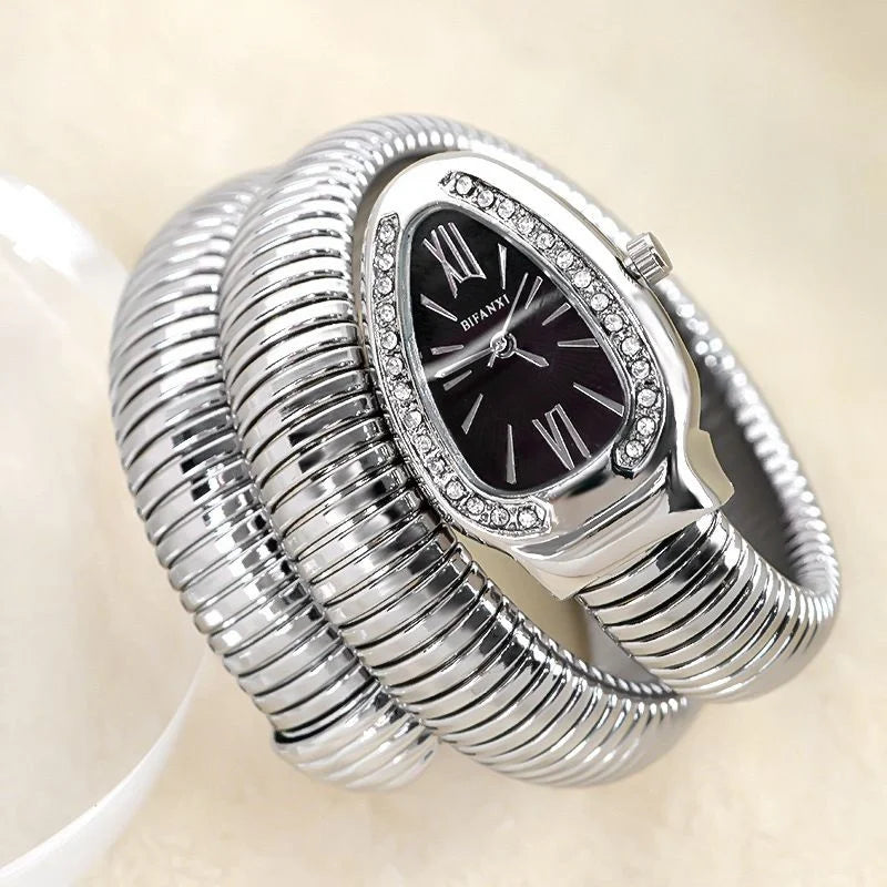 Luxury Snake-Shaped Watches for Elegant Style and Timeless Fashion - Allurra Store