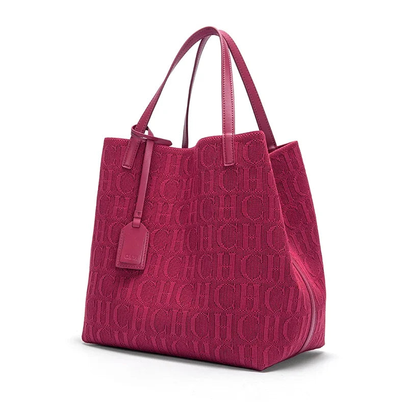 Fashion Classic Pure Color Handbag - Timeless Elegance for Every Occasion - Allurra Store