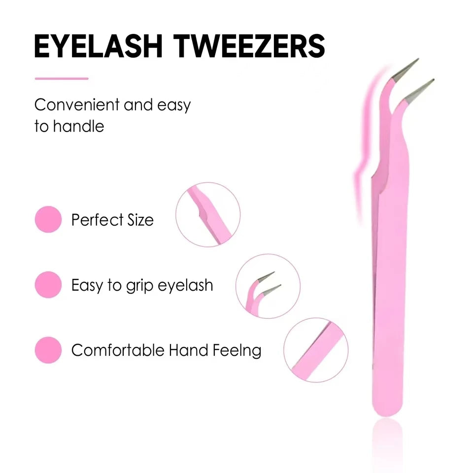Lash Clusters Extensions Kit with Fake Eyelashes, Lash Bond Seal, and Applicator Tool