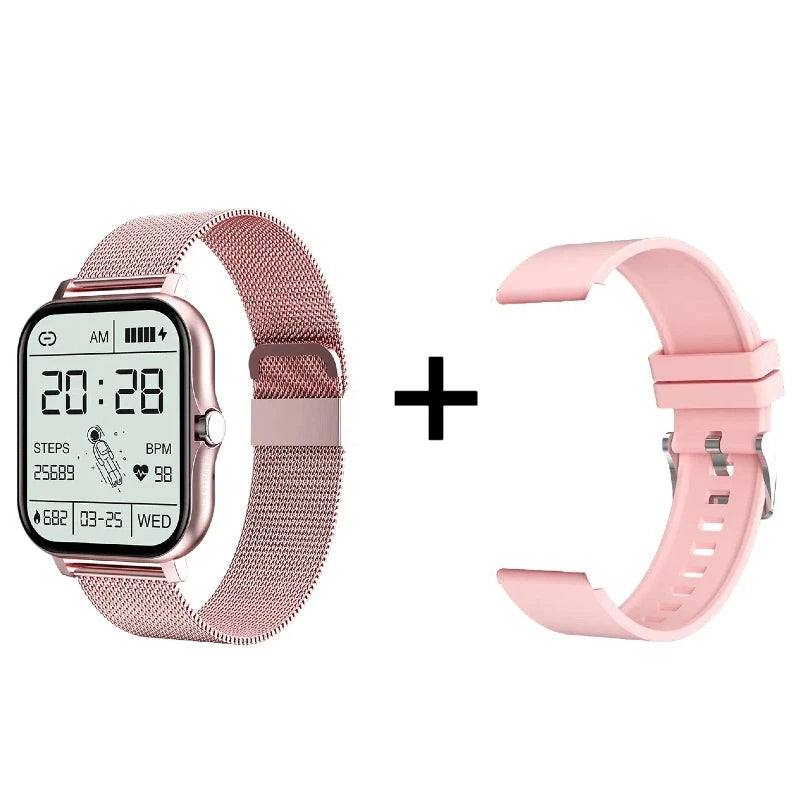 PHONEPACE Y13 Smart Watch – Fitness Tracker with Call Function, Heart Rate Monitor, and Weather Alarms for Outdoor Sports