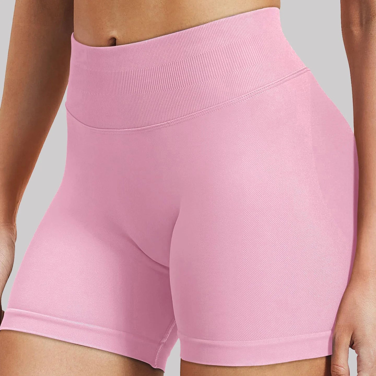 Women's Seamless Summer Shorts - Low Waist Gym, Yoga, Running, and High Stretch Cycling Training Shorts - Allurra Store