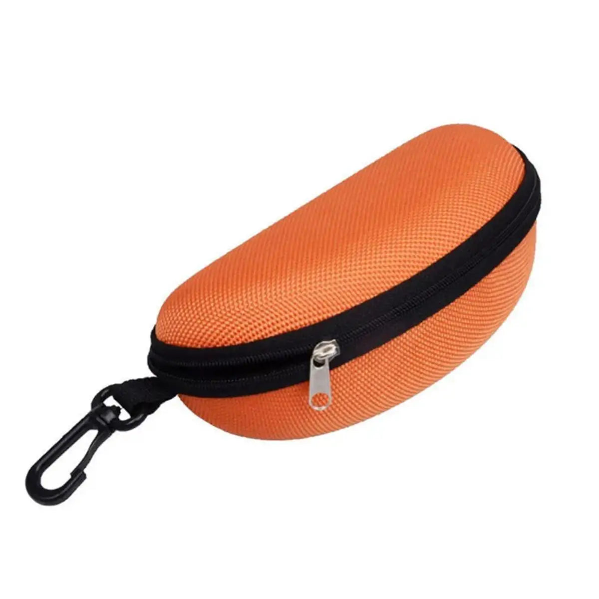 Portable Sunglasses Case Protector - Hard EVA Zippered Eyeglasses Case in Oxford Cloth