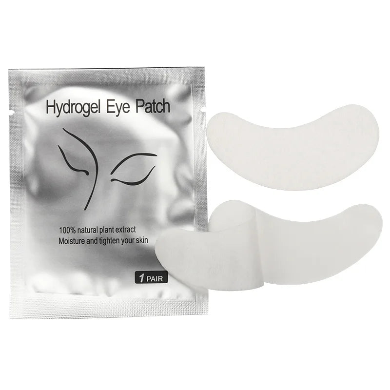 20 Pairs Eyelash Under Eye Patches for Isolation and Hydrogel Eye Pad Stickers in Makeup Tools