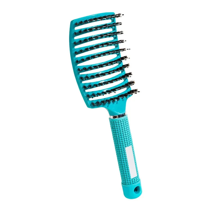 1pc Magic Scalp Massage Brush - Professional Detangling Tool for Wet Curly Hair