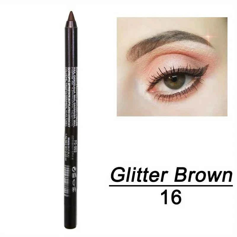 Waterproof Eyeliner Pencil in Black and Multicolor Options for Effortless Eye Makeup