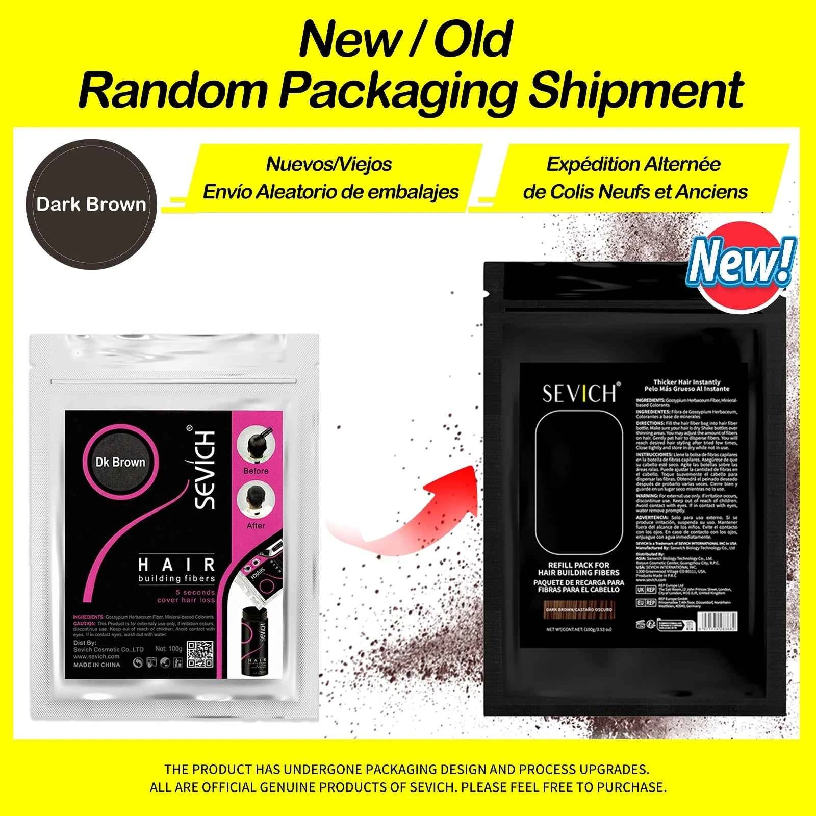 Hair Building Fiber 100g for Effective Hair Loss Concealment and Instant Volume