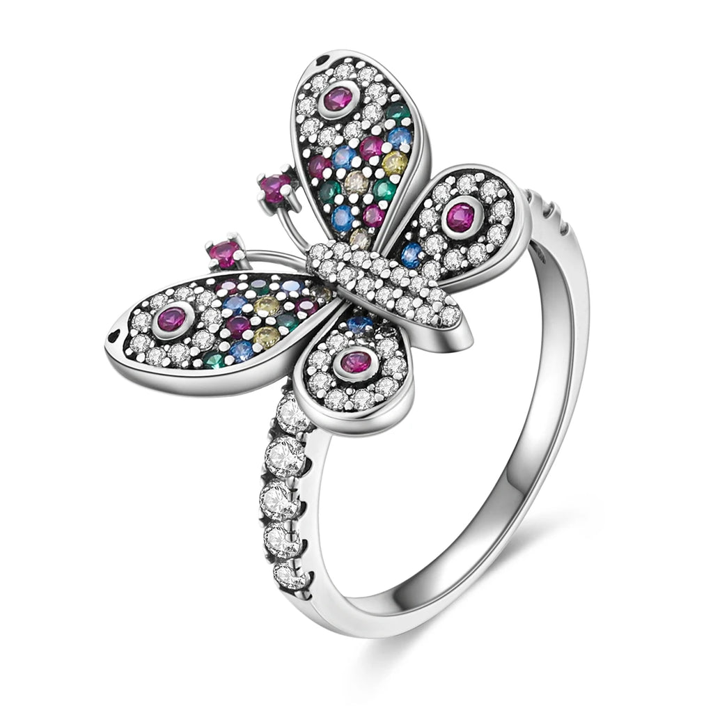Silver-Plated Daisy Ring - Luxury Stackable Fine Jewelry for Any Occasion
