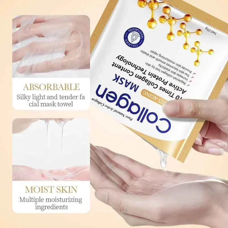 Collagen Anti-Aging Face Mask for Youthful and Radiant Skin