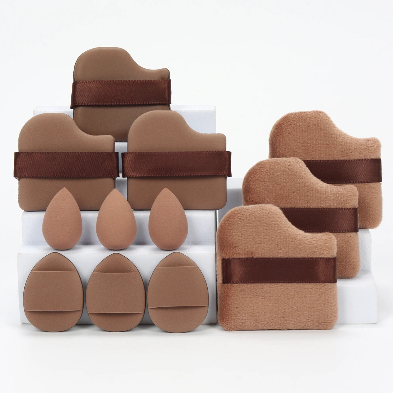 12-Piece All-Purpose Makeup Sponge Set for Flawless Application