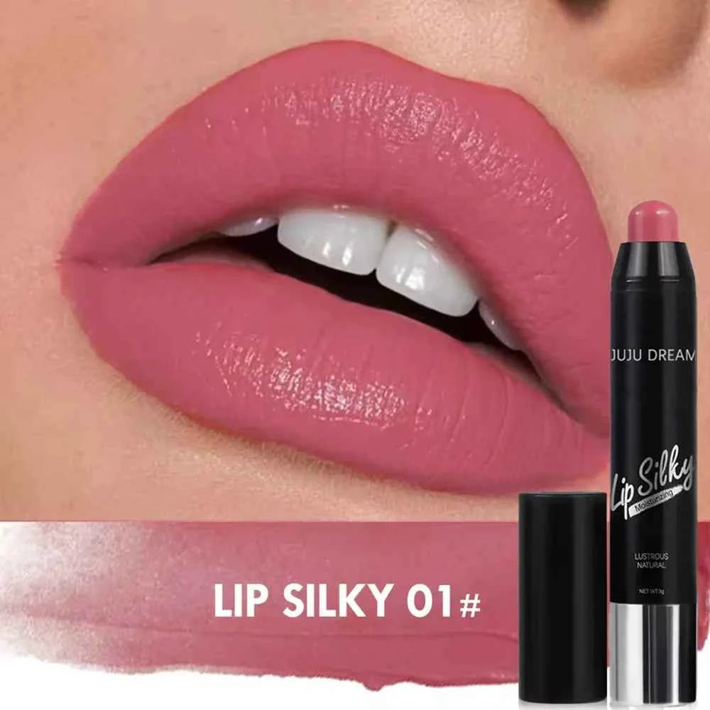 Matte Waterproof Lipstick Pen - Long-Lasting, Easy Application, Multi-Look, Unisex Makeup