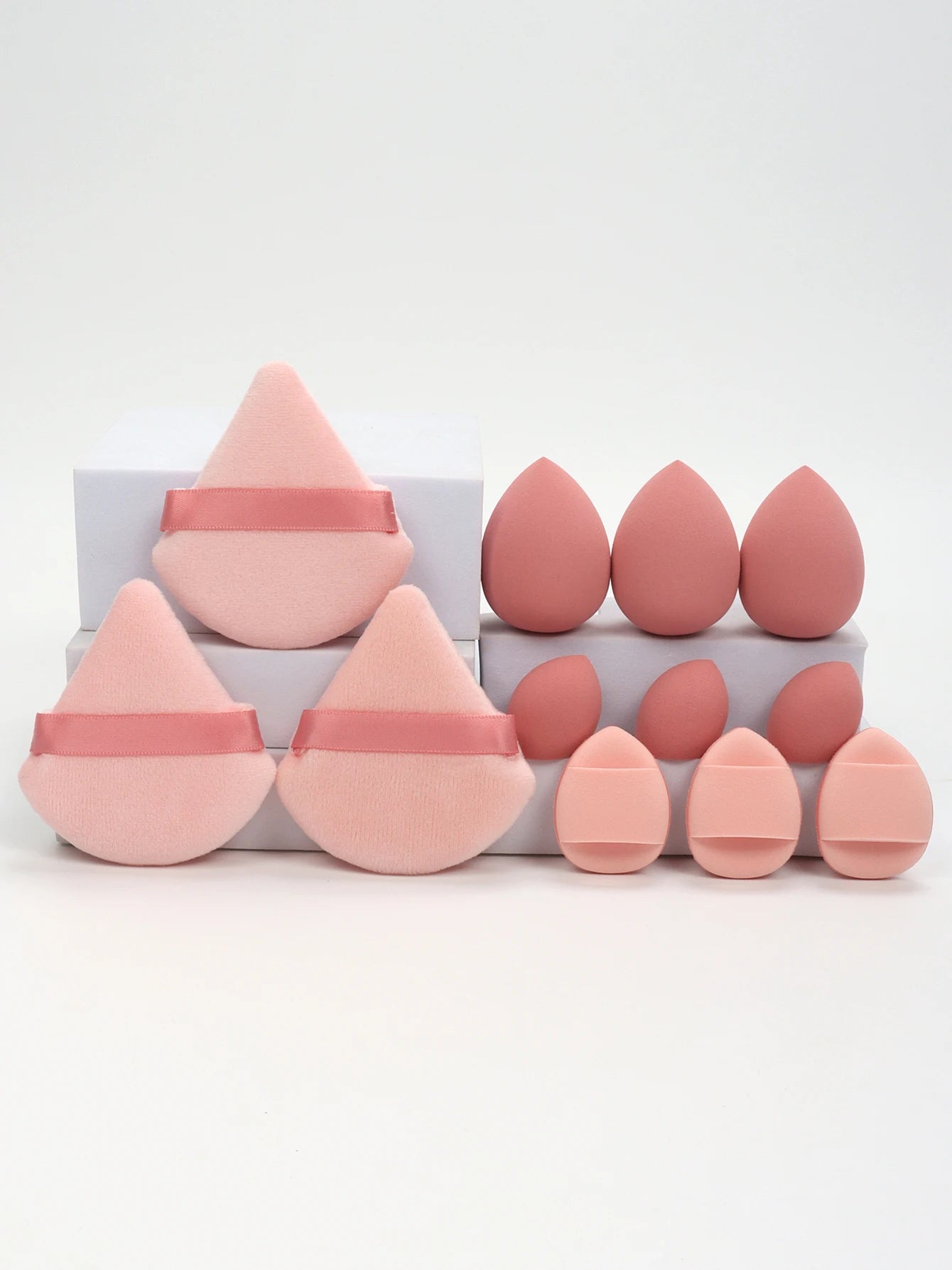 12-Piece All-Purpose Makeup Sponge Set for Flawless Application