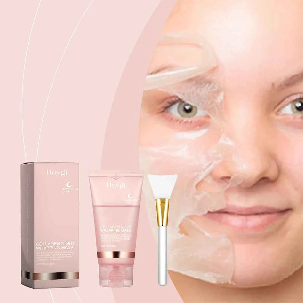 75g Collagen Peel Off Mask for Facial Moisturizing, Brightening, Hydrating, and Firming Skin Rejuvenation Care