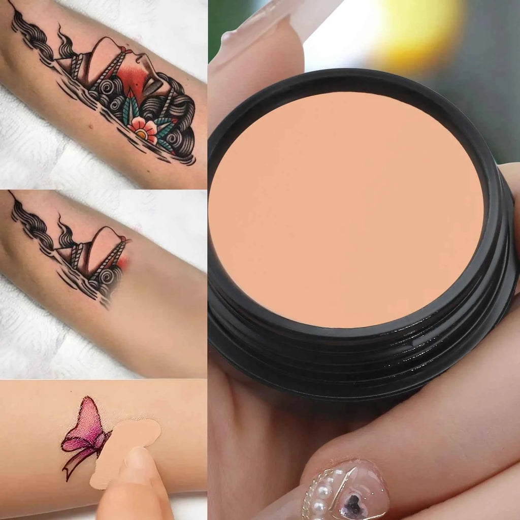 Waterproof Tattoo Concealer - Full Coverage Foundation for all Skin Tone and Type