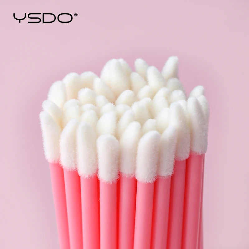 5/50/100 Pcs Disposable Lip Brushes for Cosmetic Lipstick and Lip Gloss Application