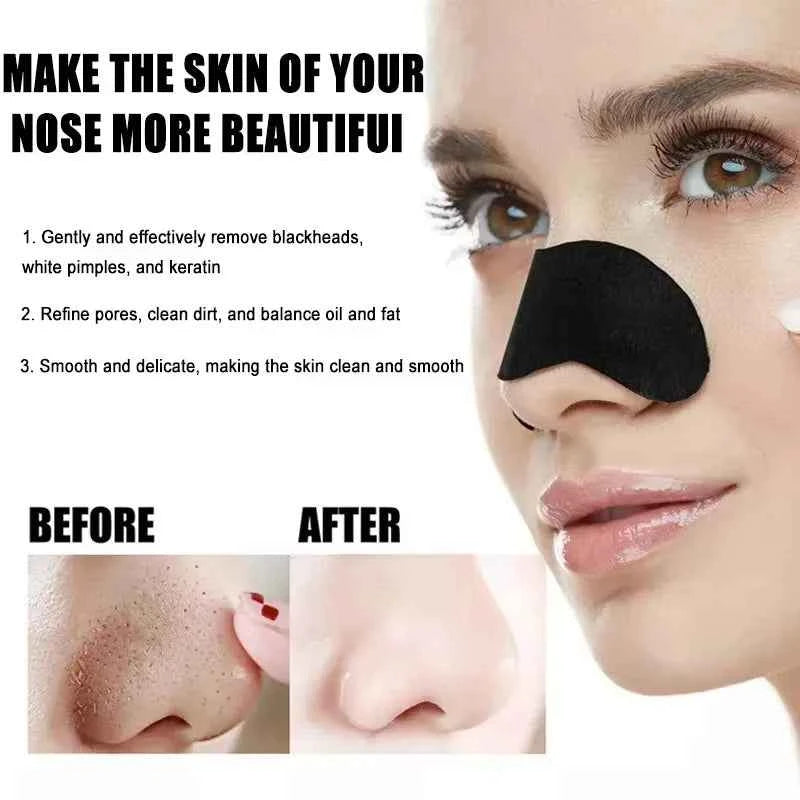 Deep Cleansing Nose Strips for Clean Pores - Blackhead Removal and Gentle Facial Care (10/50/100 Pieces)