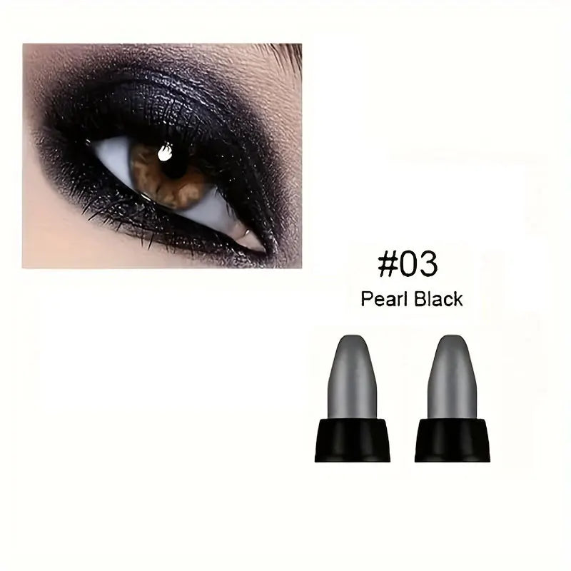 16 Colors Pearlescent Eyeliner - Waterproof, Long-Lasting, Non-Smudge Glitter Eye Makeup