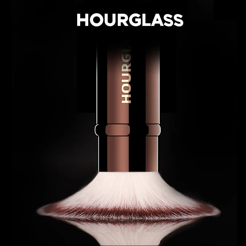 Hourglass Makeup Brushes for Powder, Foundation, Concealer, Blusher, Bronzer, Eye Shadow, Eyebrow, Eyeliner, and Sculpting