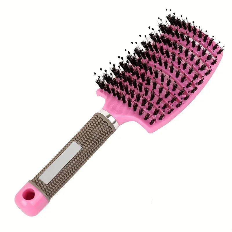 1pc Magic Scalp Massage Brush - Professional Detangling Tool for Wet Curly Hair