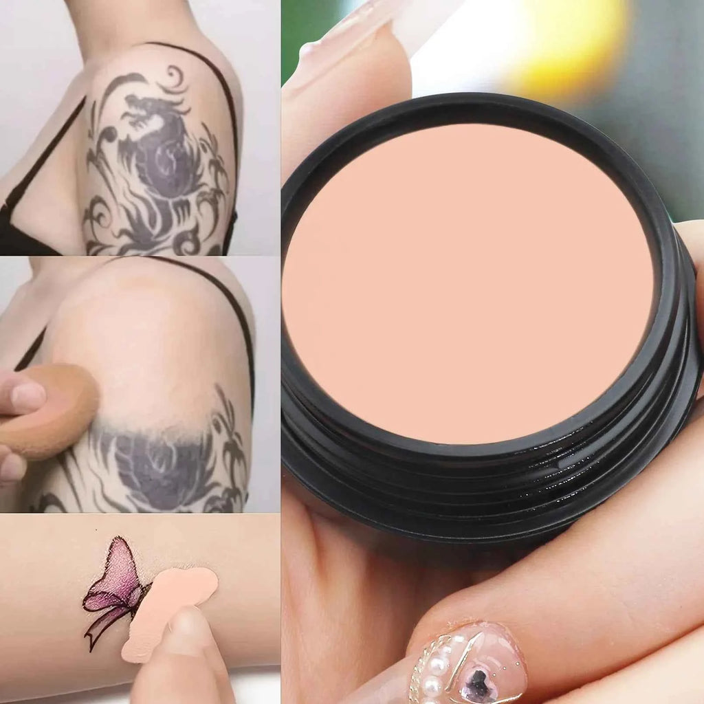 Waterproof Tattoo Concealer - Full Coverage Foundation for all Skin Tone and Type