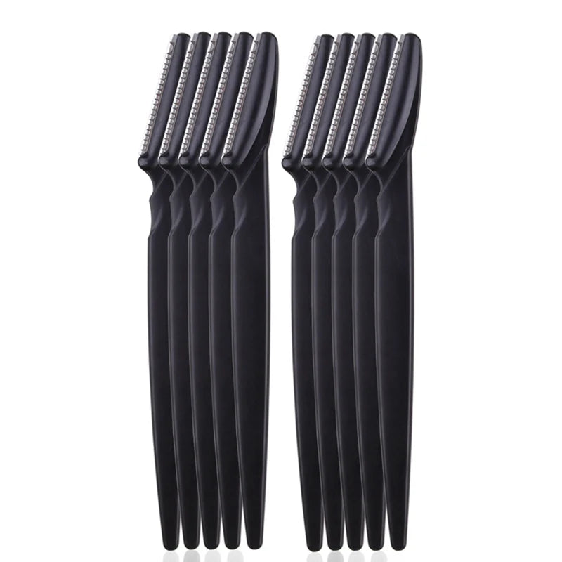 5/10/15Pcs Eyebrow Trimmer Makeup Tools for Safe Hair Removal and Eyebrow Shaping
