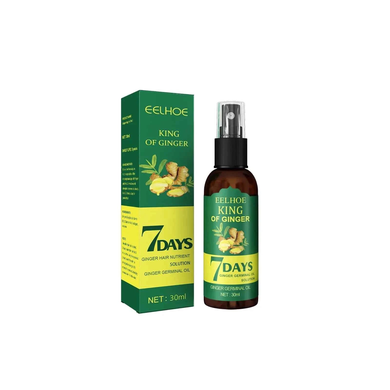 Ginger Hair Growth Spray for Stronger, Thicker Hair